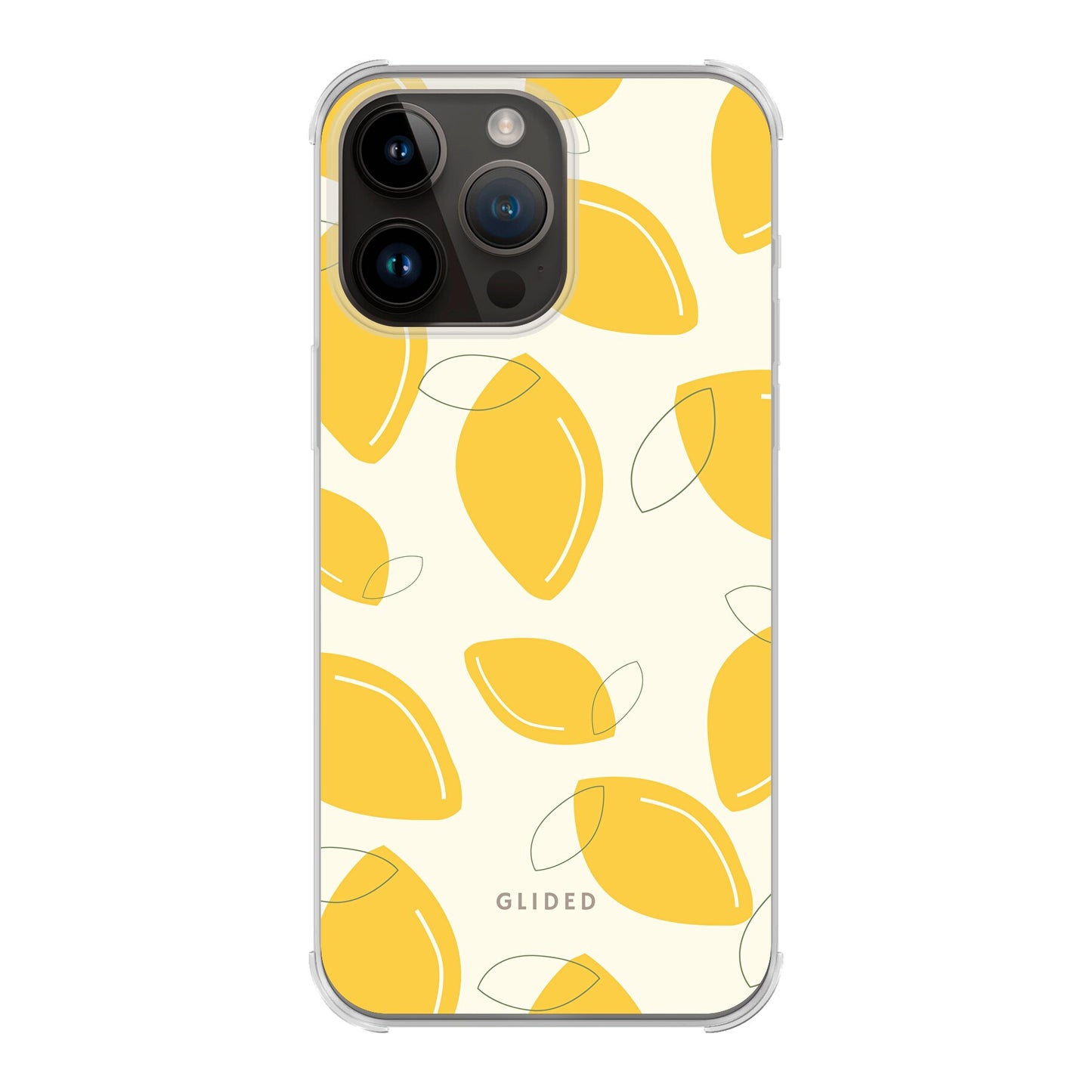 Abstract Lemon - iPhone 14 Pro Max - Bumper case