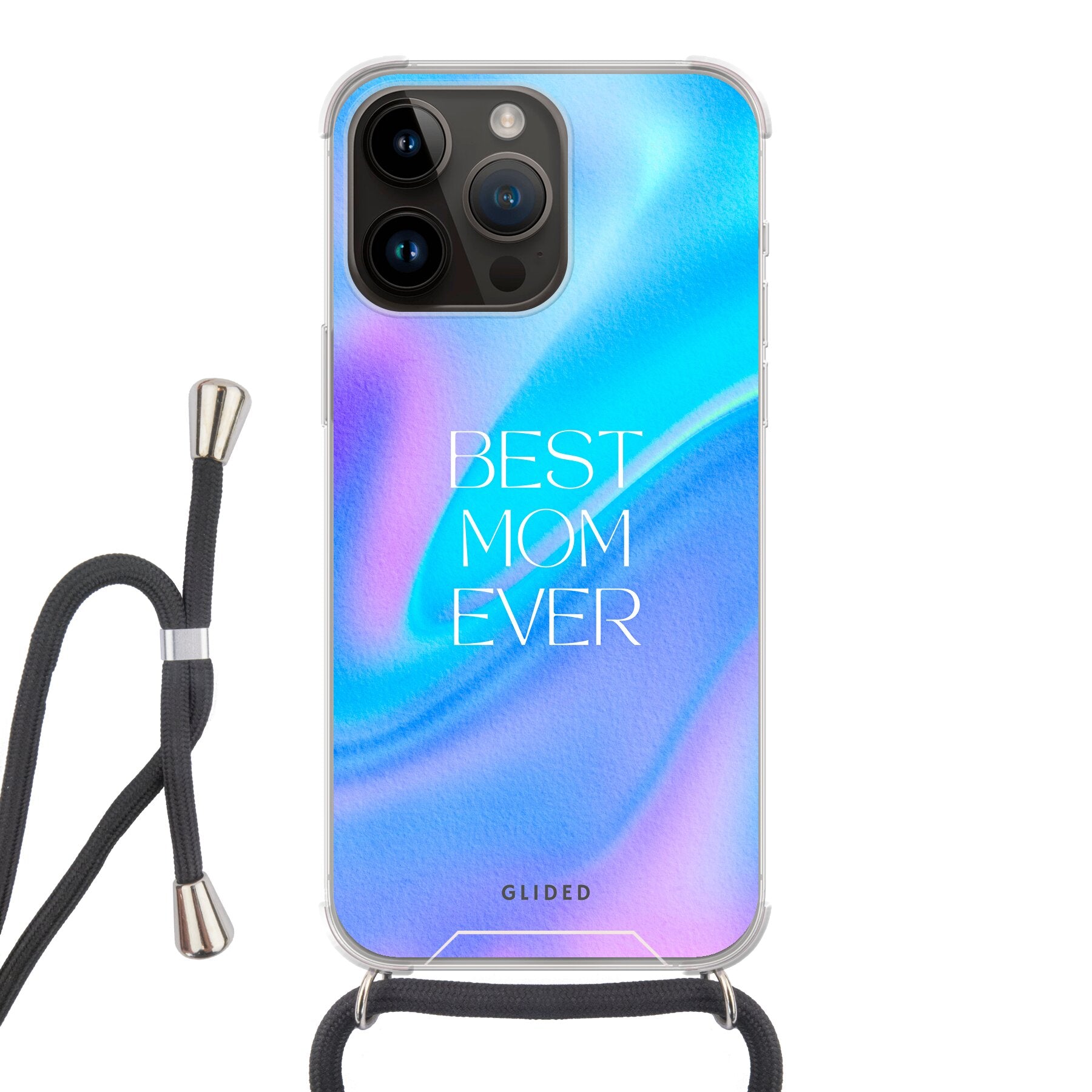 Best Mom - iPhone 14 Pro Max - Crossbody case mit Band