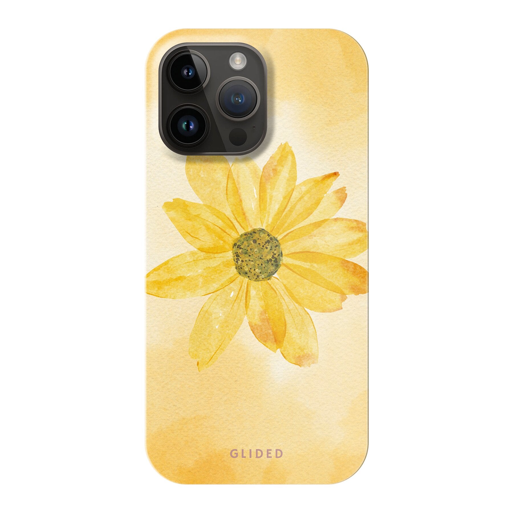 Yellow Flower - iPhone 14 Pro Max Handyhülle Hard Case