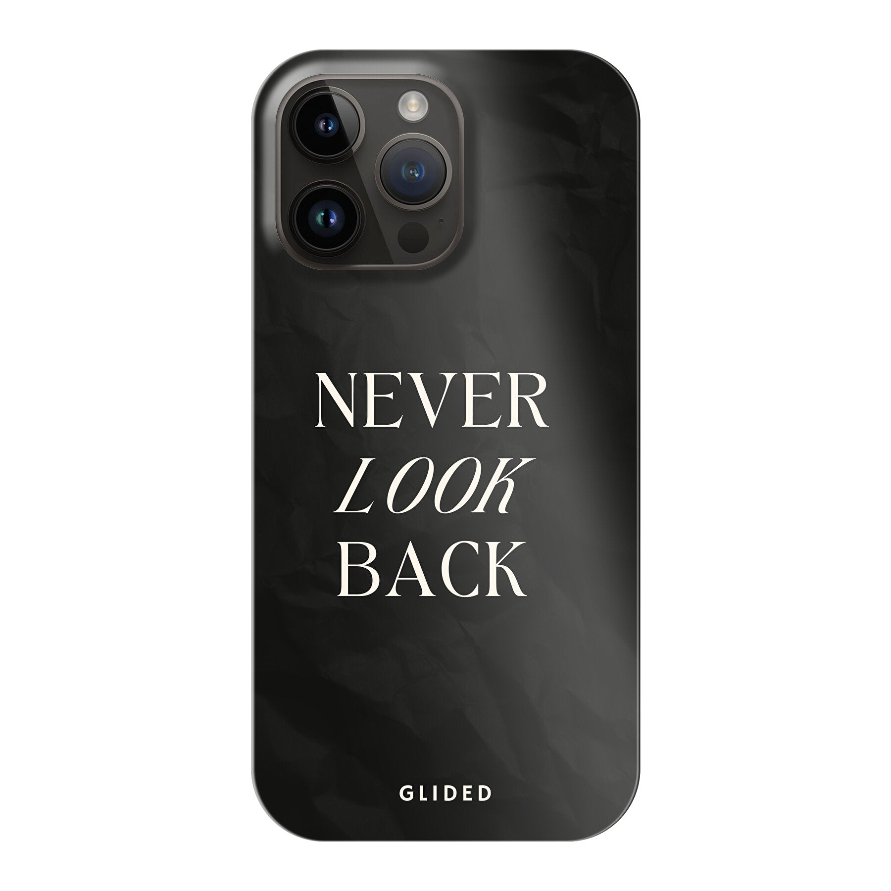 Never Back - iPhone 14 Pro Max Handyhülle Hard Case