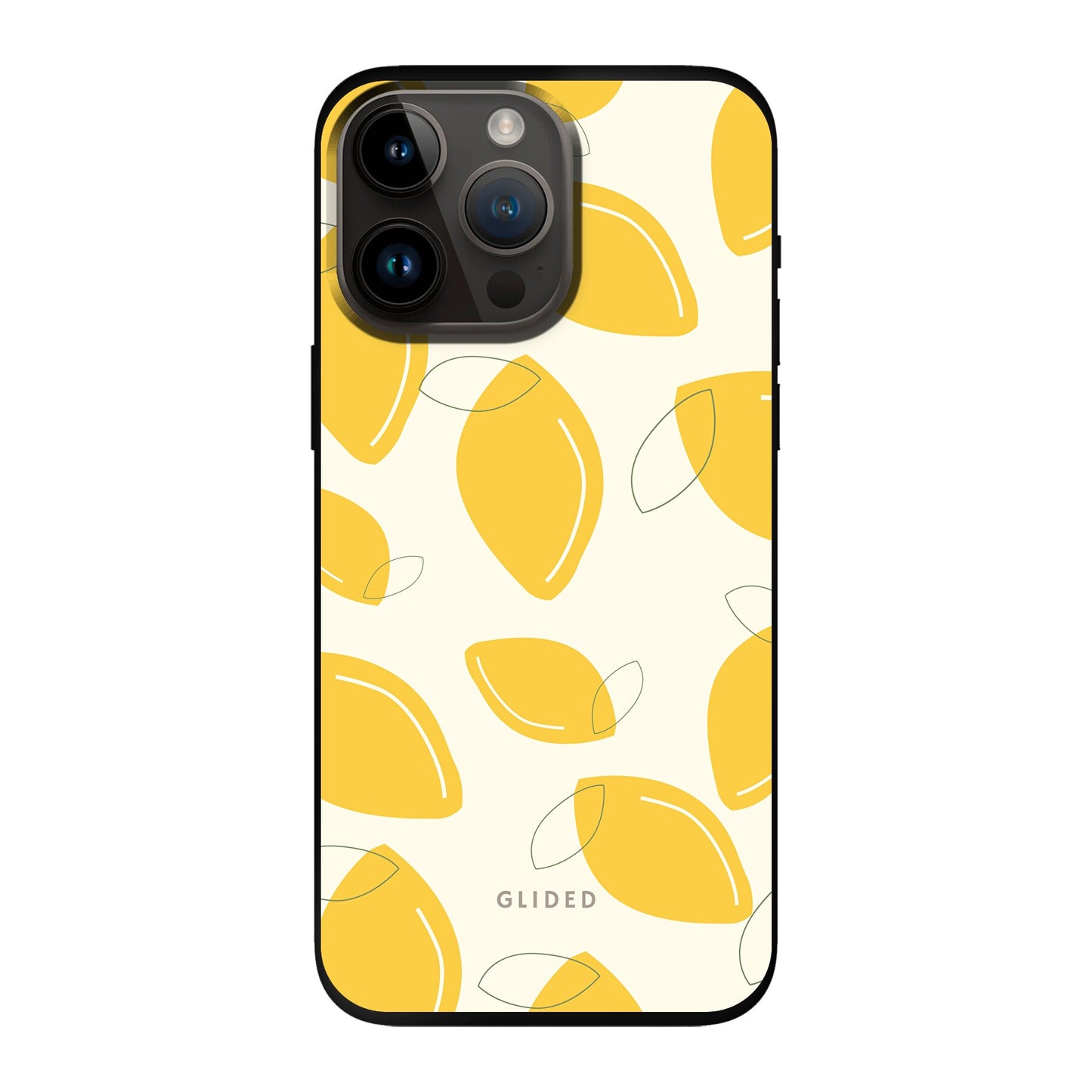 Abstract Lemon - iPhone 14 Pro Max - Soft case