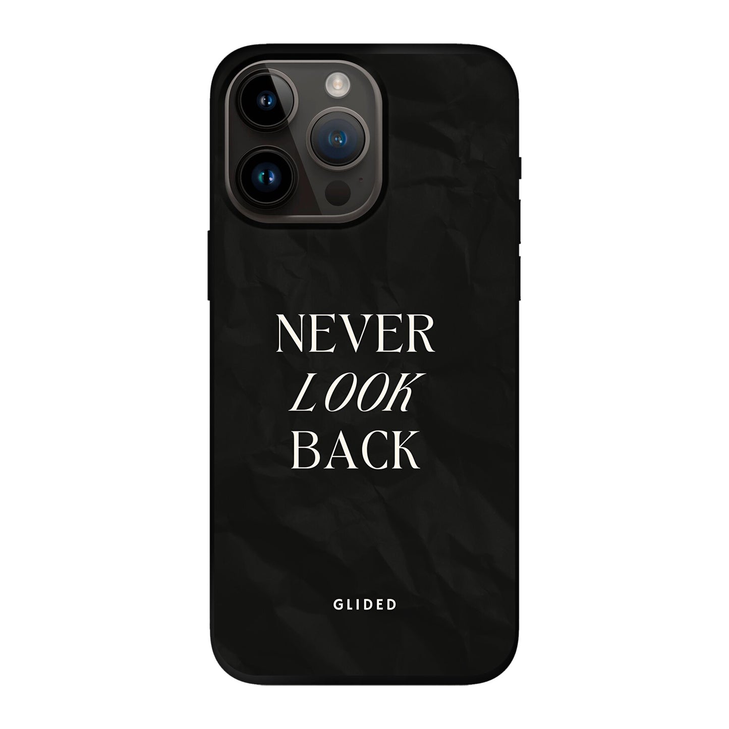 Never Back - iPhone 14 Pro Max Handyhülle Soft case