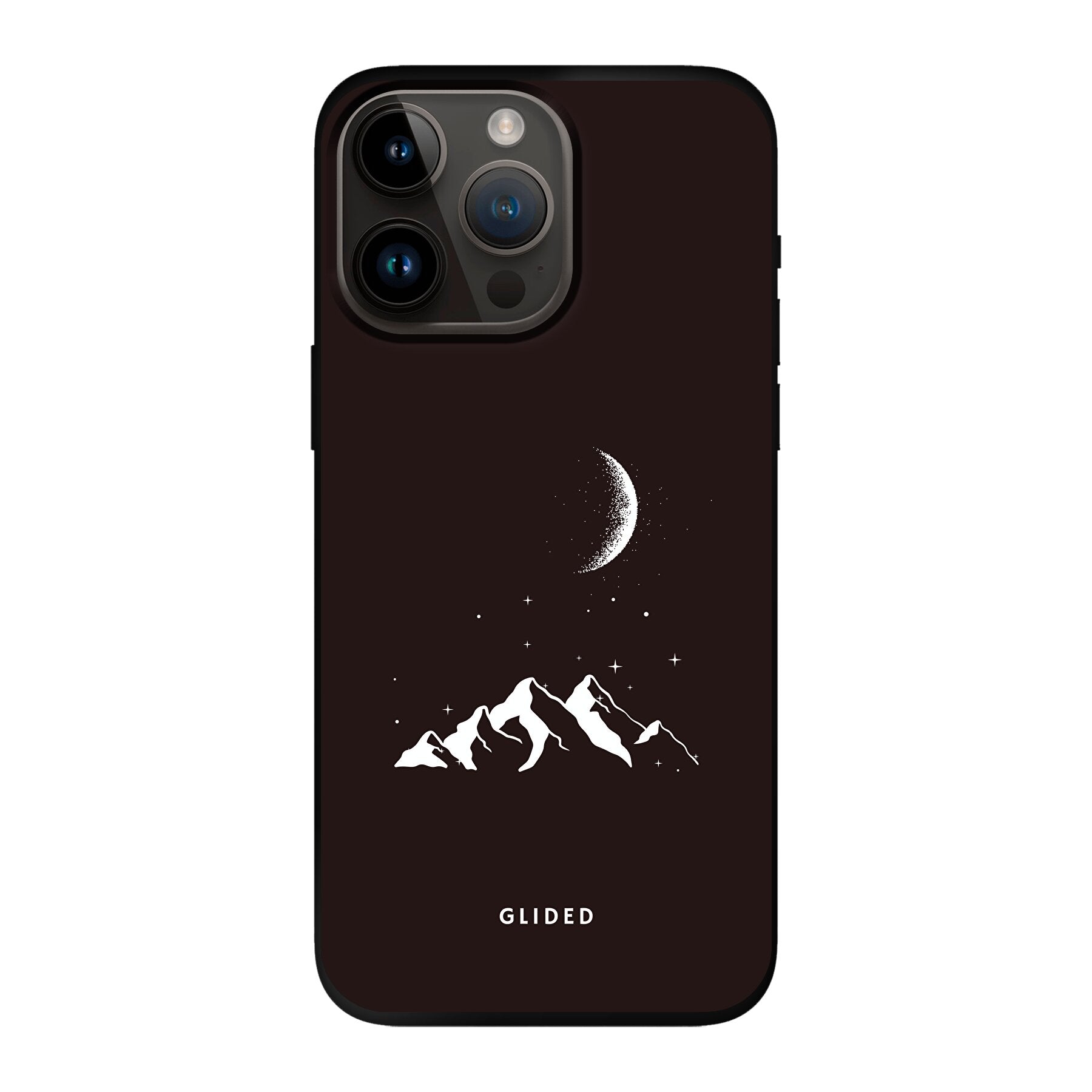 Midnight Peaks - iPhone 14 Pro Max Handyhülle Soft case