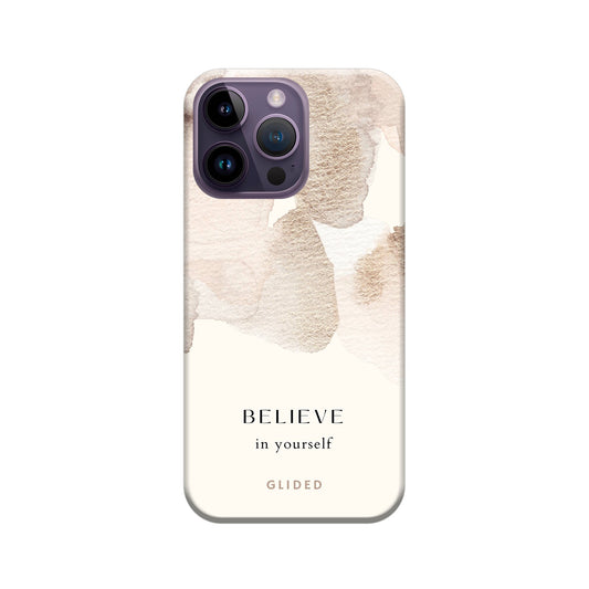 Believe in yourself - iPhone 14 Pro Max Handyhülle Tough case