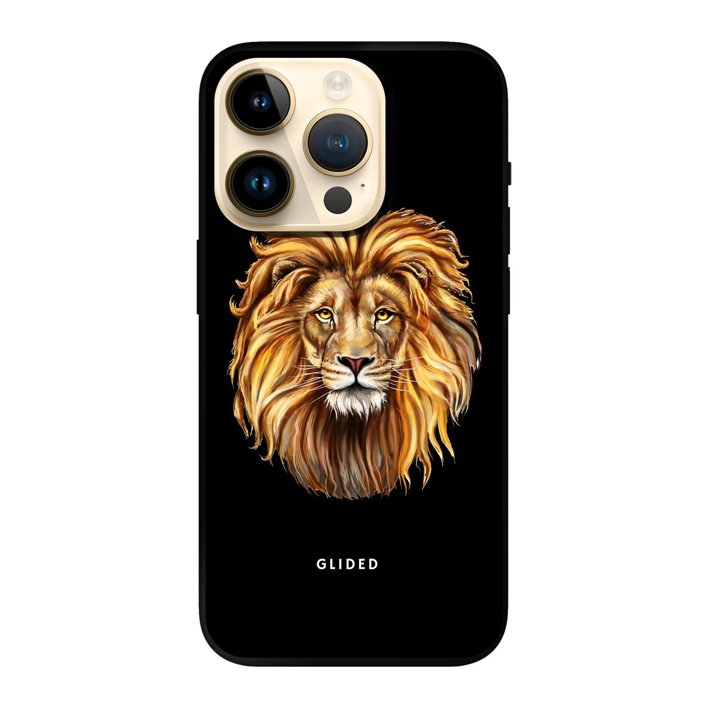 Lion Majesty - iPhone 14 Pro - Soft case