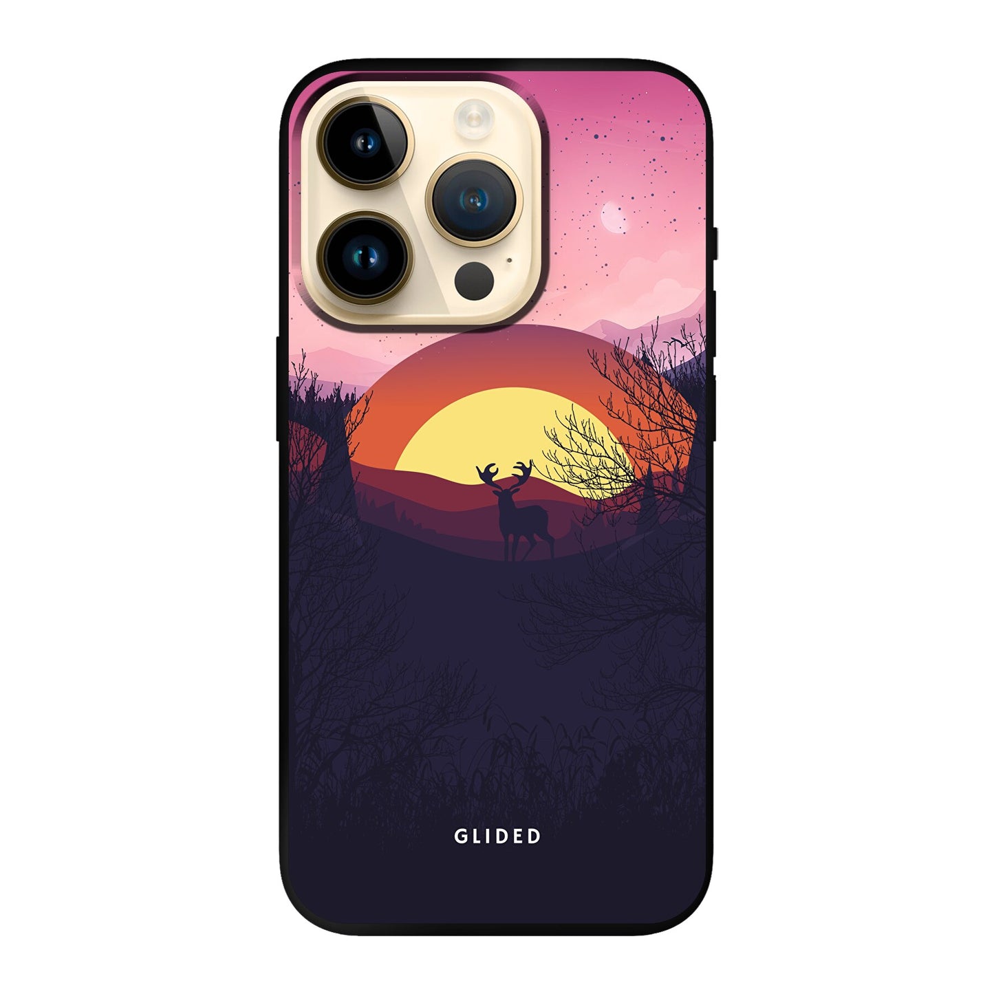 Sunset Majesty - iPhone 14 Pro Handyhülle Soft case