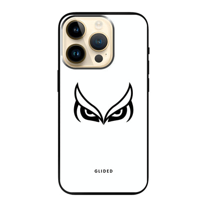 White Owl - iPhone 14 Pro Handyhülle Soft case