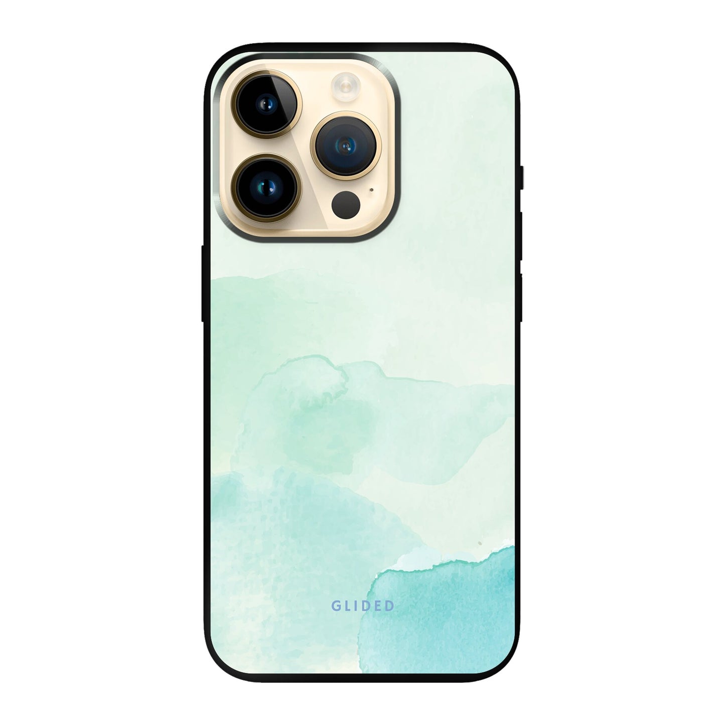 Turquoise Art - iPhone 14 Pro Handyhülle Soft case