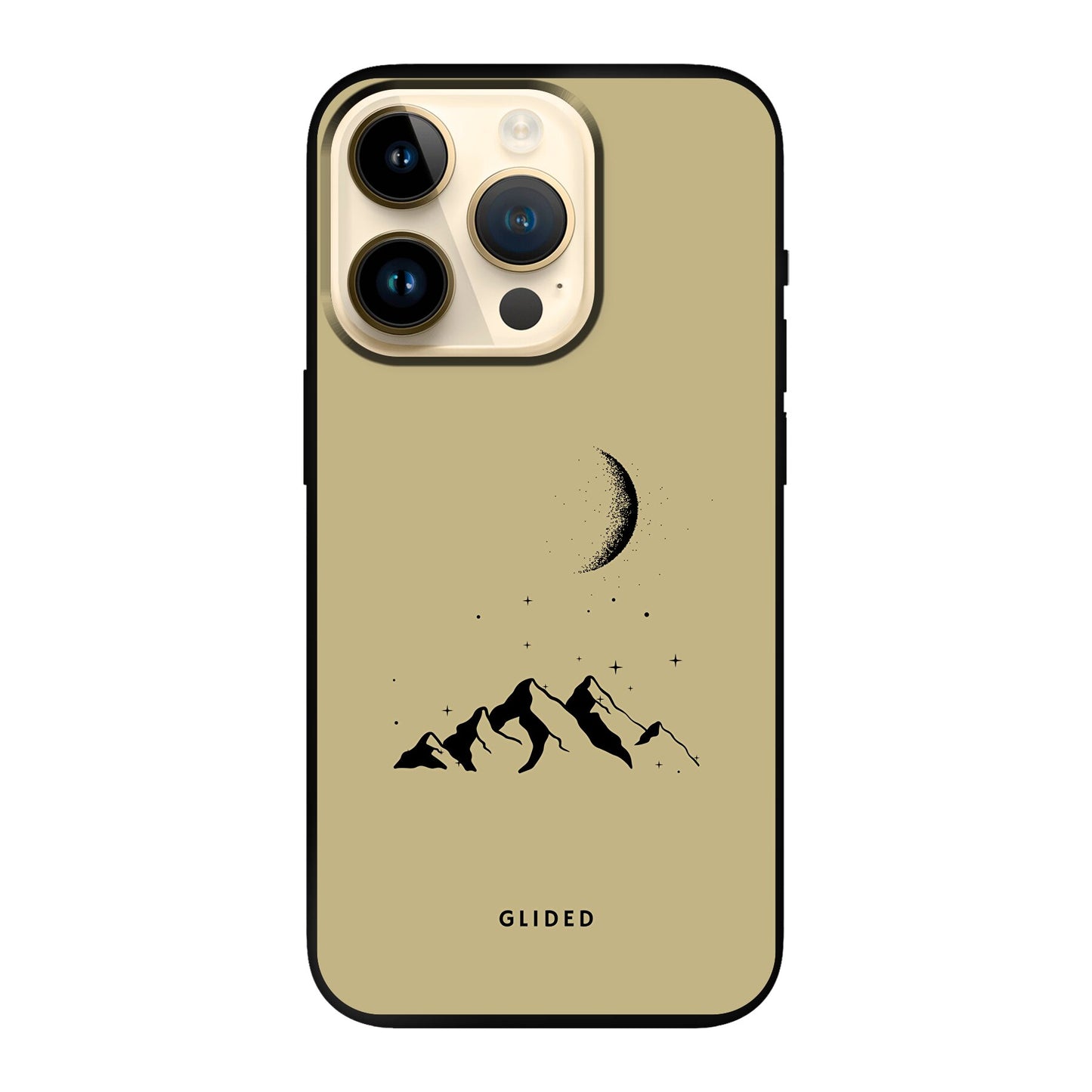 Lunar Peaks - iPhone 14 Pro Handyhülle Soft case