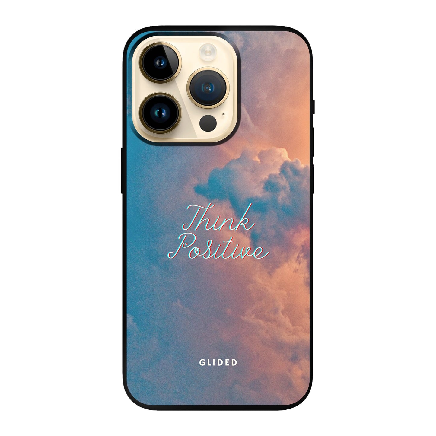 Think positive - iPhone 14 Pro Handyhülle Soft case