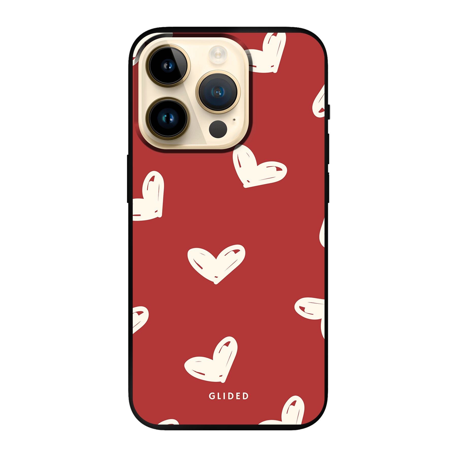 Red Love - iPhone 14 Pro - Soft case