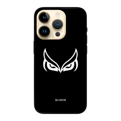 Dark owl - iPhone 14 Pro Handyhülle Soft case