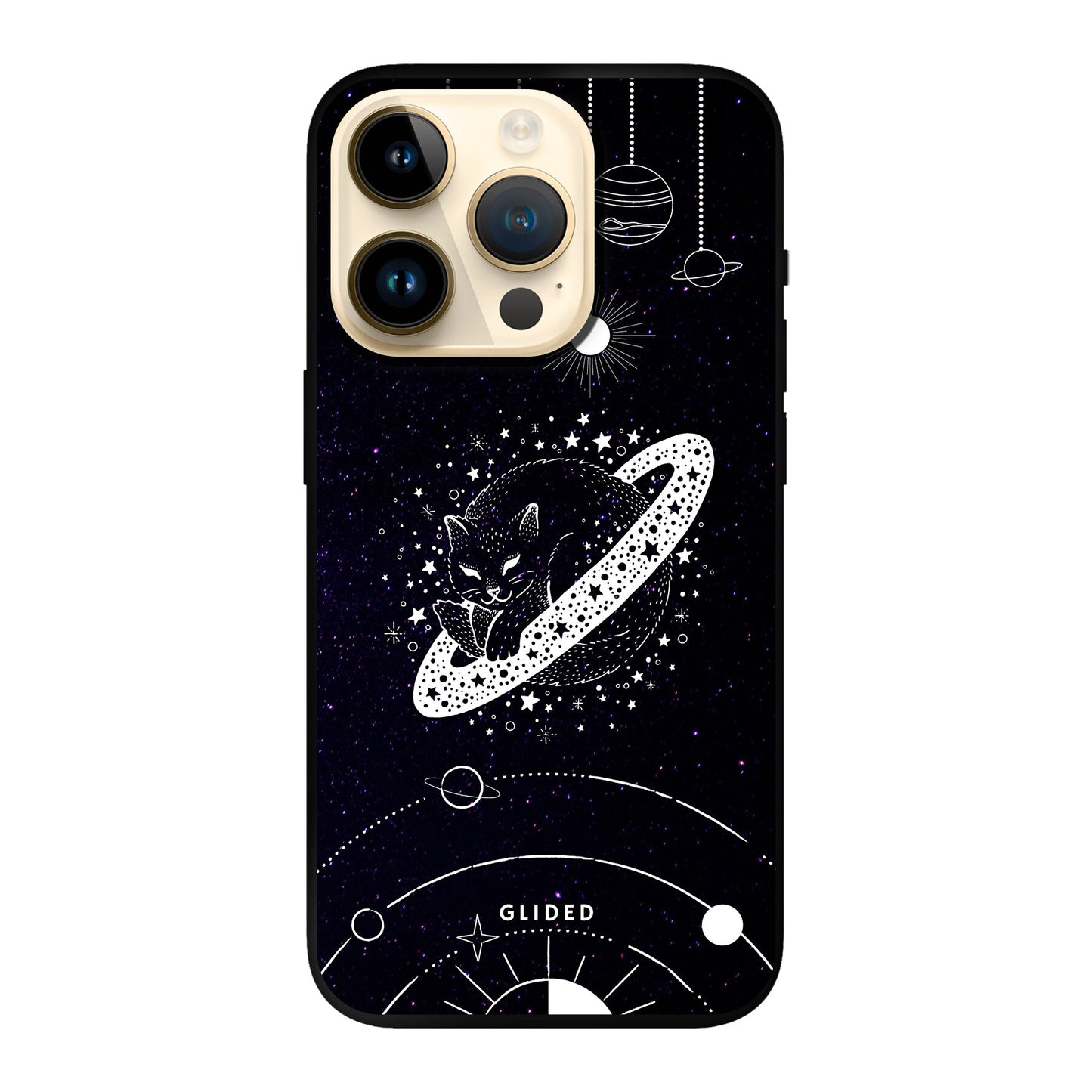 Astro Whiskers - iPhone 14 Pro Handyhülle Soft case