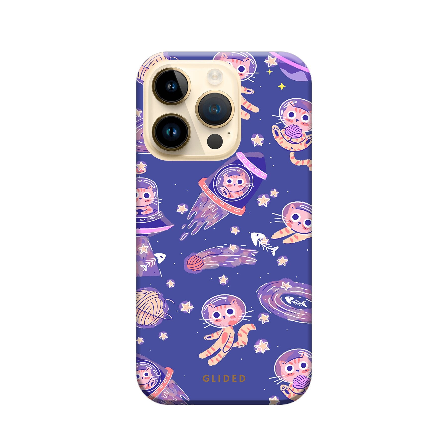 Space Cat - iPhone 14 Pro Handyhülle Tough case