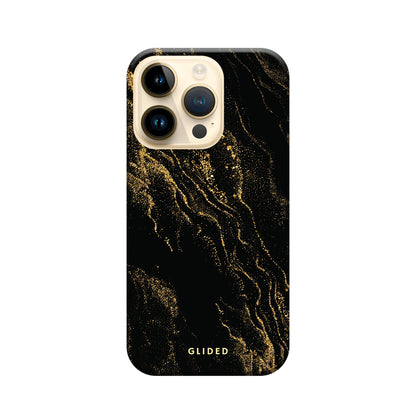 Black Marble - iPhone 14 Pro Handyhülle Tough case