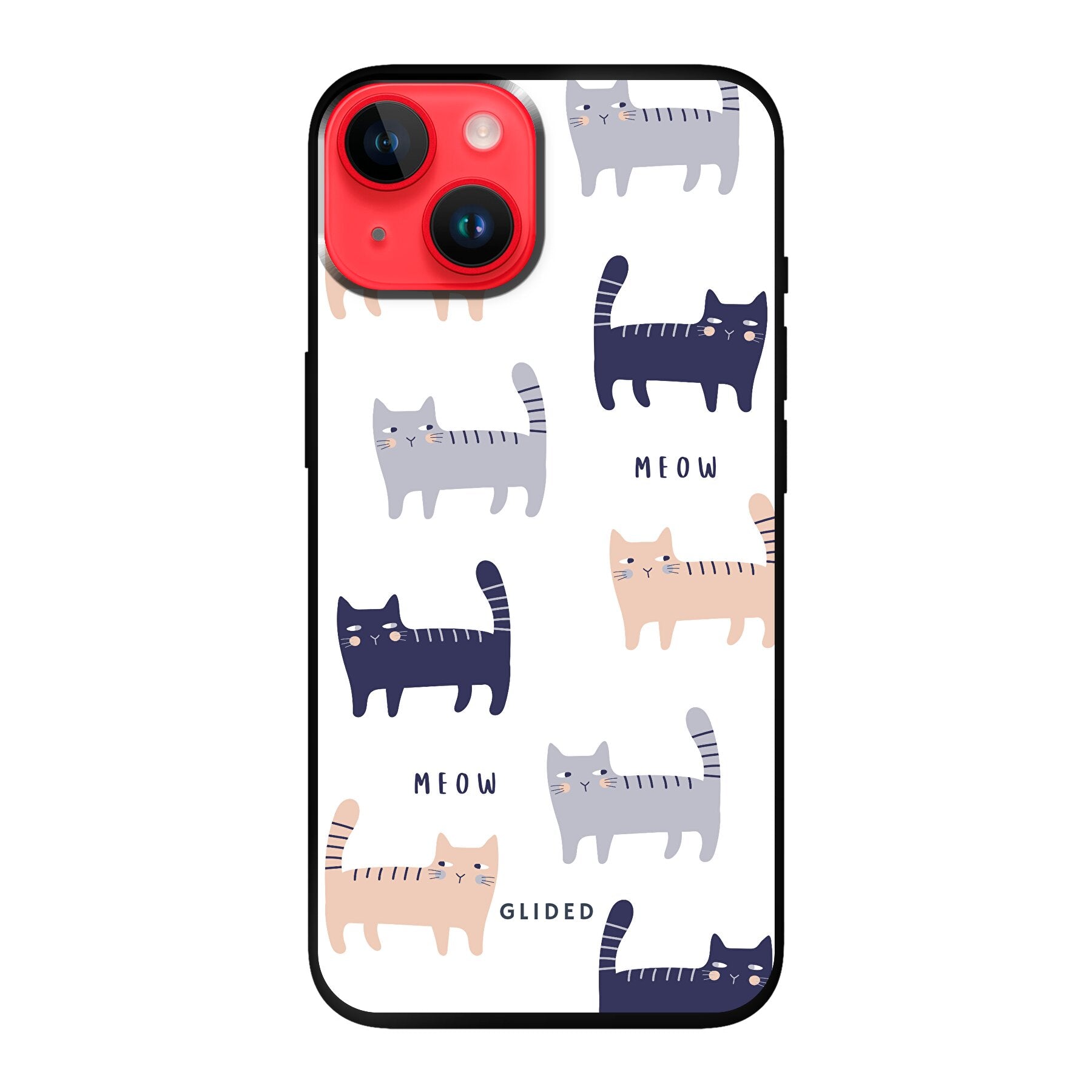 Purrfection - iPhone 14 Handyhülle Soft case