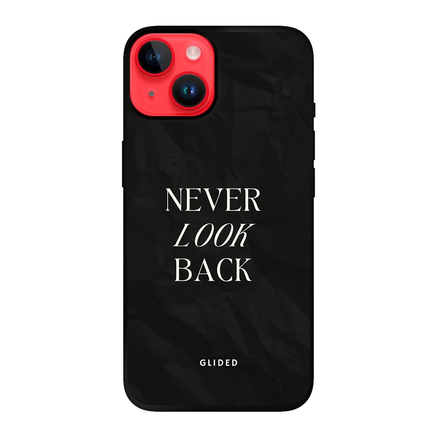 Never Back - iPhone 14 Handyhülle Soft case