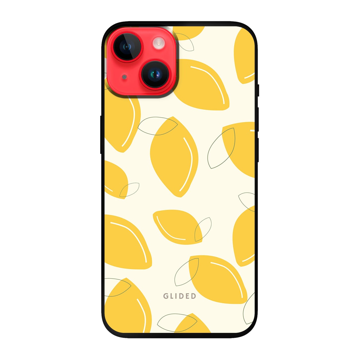 Abstract Lemon - iPhone 14 - Soft case