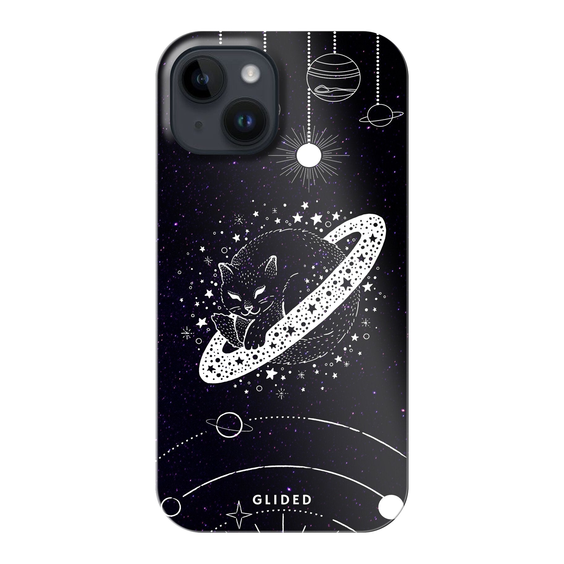 Astro Whiskers - iPhone 14 Handyhülle Tough case