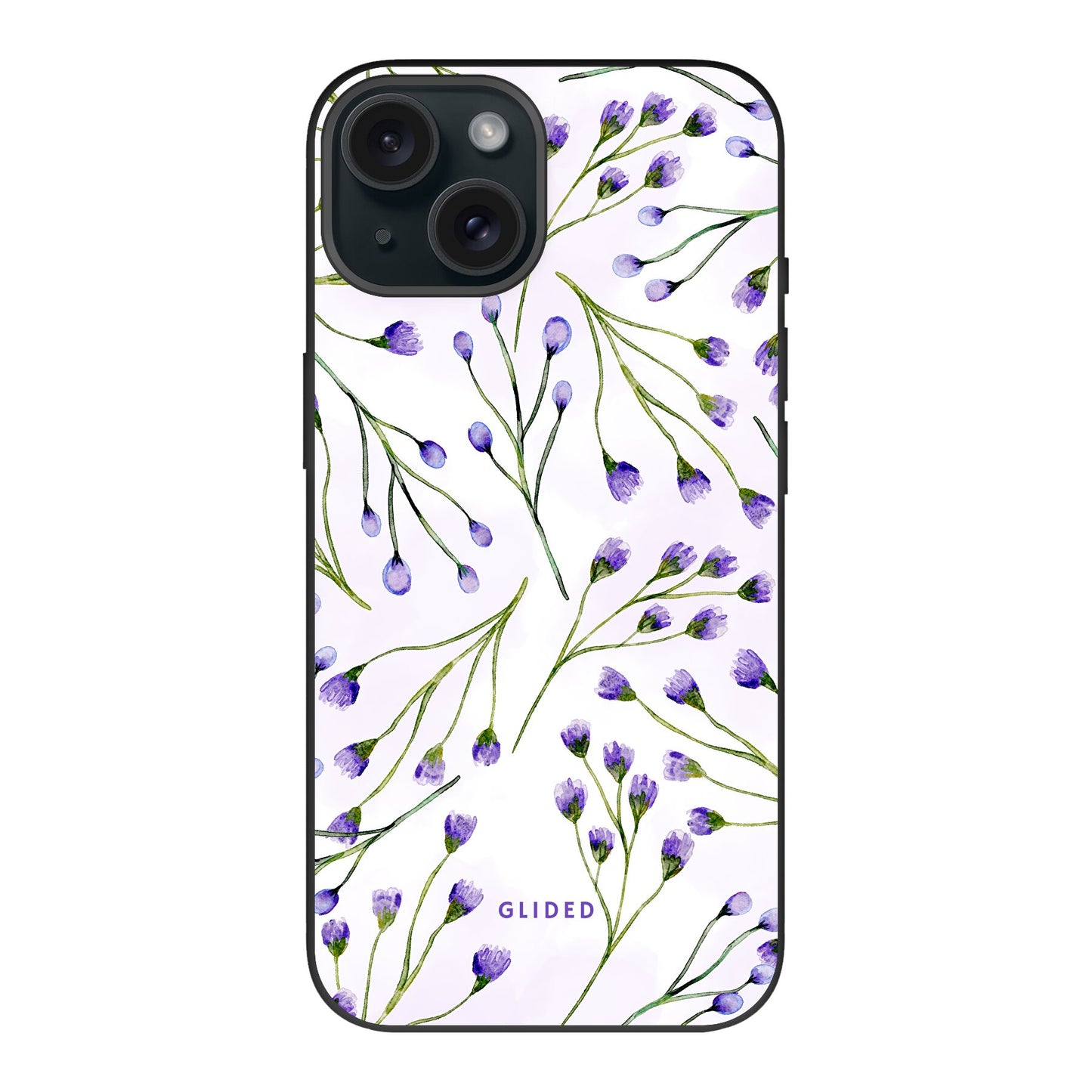 Violet Garden - iPhone 15 Handyhülle Biologisch Abbaubar