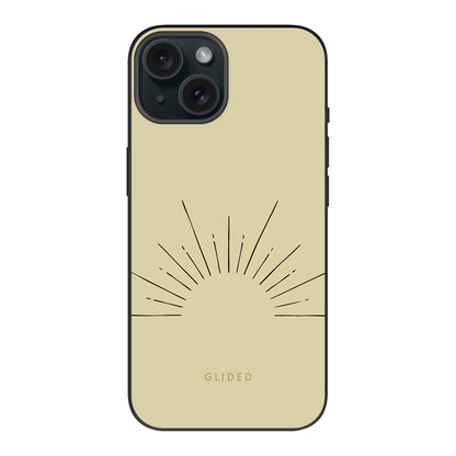 Sunrise - iPhone 15 Handyhülle Biologisch Abbaubar