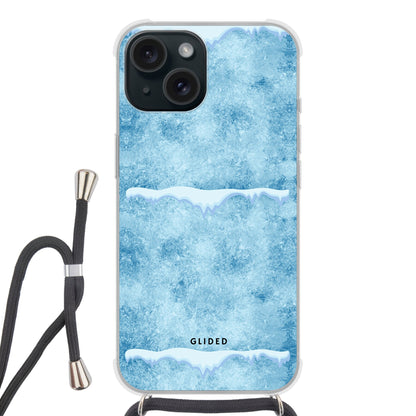 Ice Time - iPhone 15 Handyhülle Crossbody case mit Band