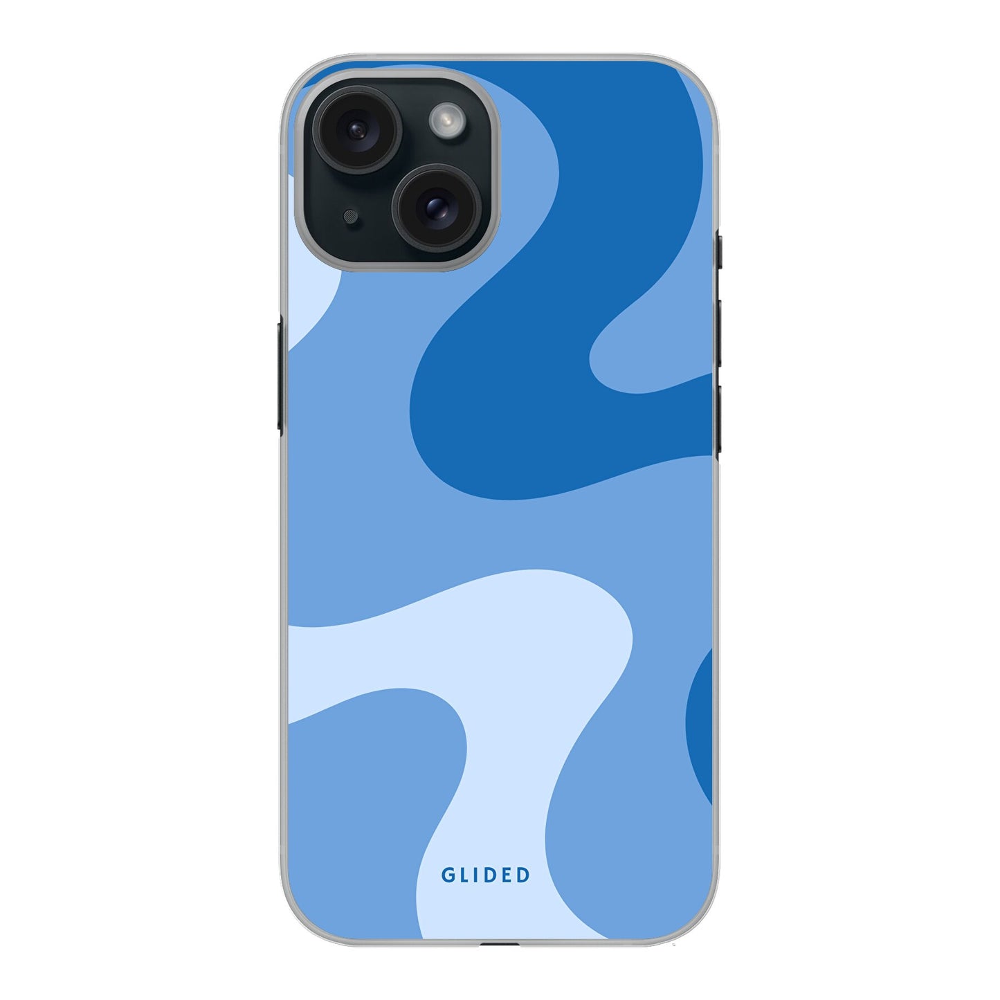 Blue Wave - iPhone 15 Handyhülle Hard Case