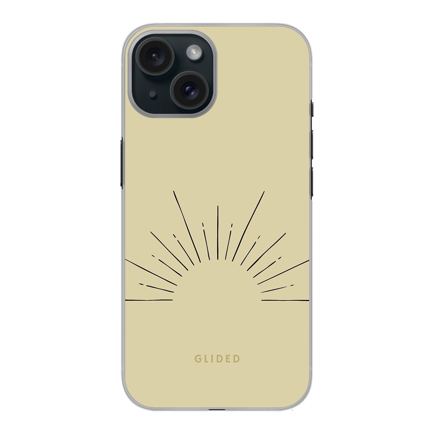 Sunrise - iPhone 15 Handyhülle Hard Case