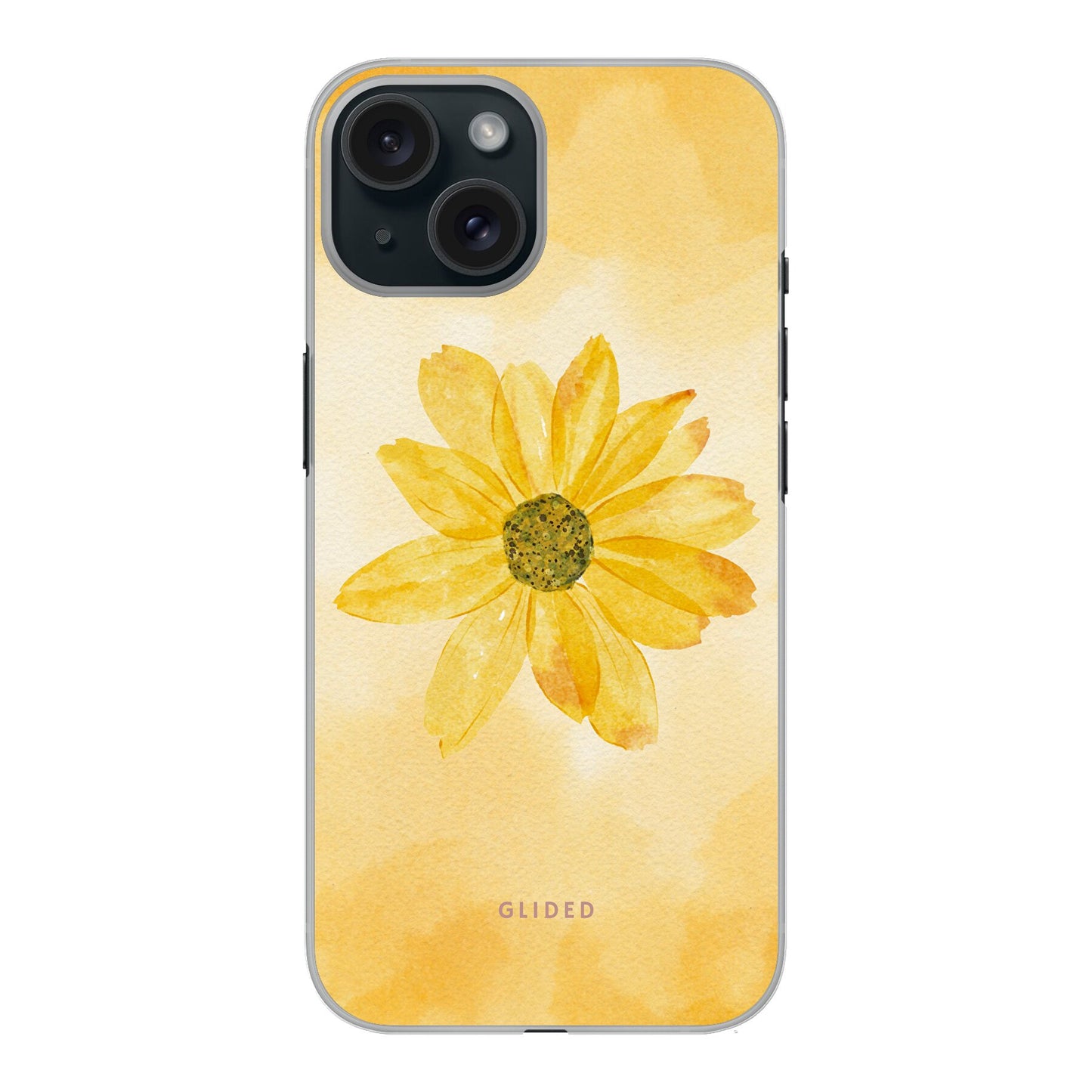 Yellow Flower - iPhone 15 Handyhülle Hard Case