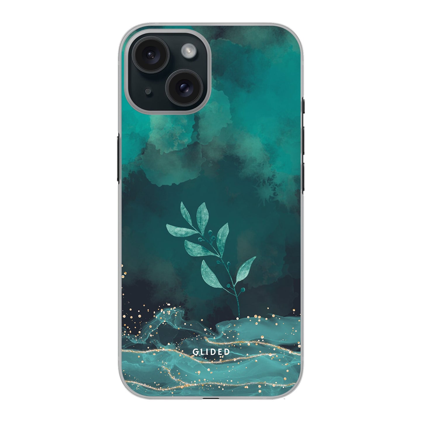 Mystic Bloom - iPhone 15 Handyhülle Hard Case