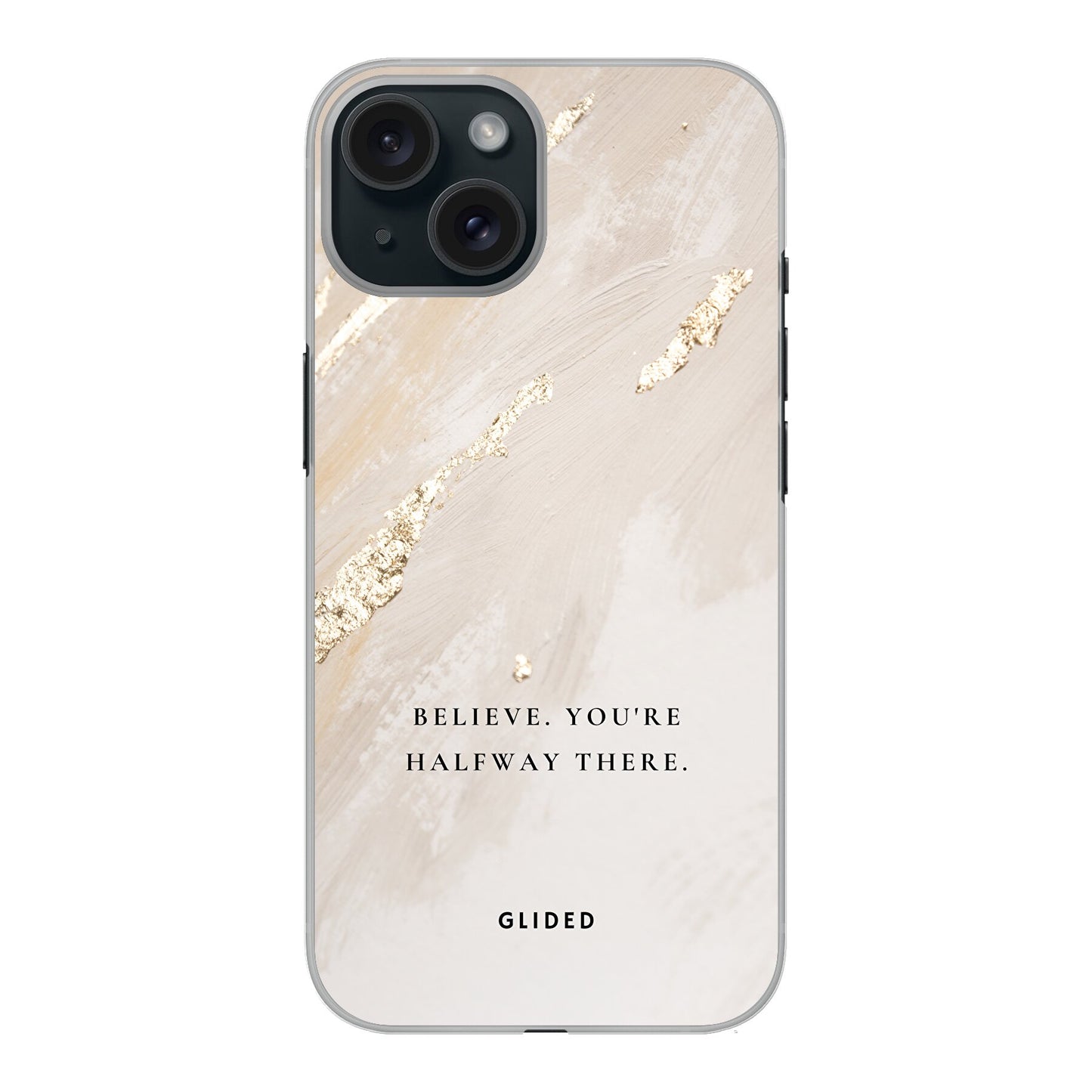 Believe - iPhone 15 Handyhülle Hard Case