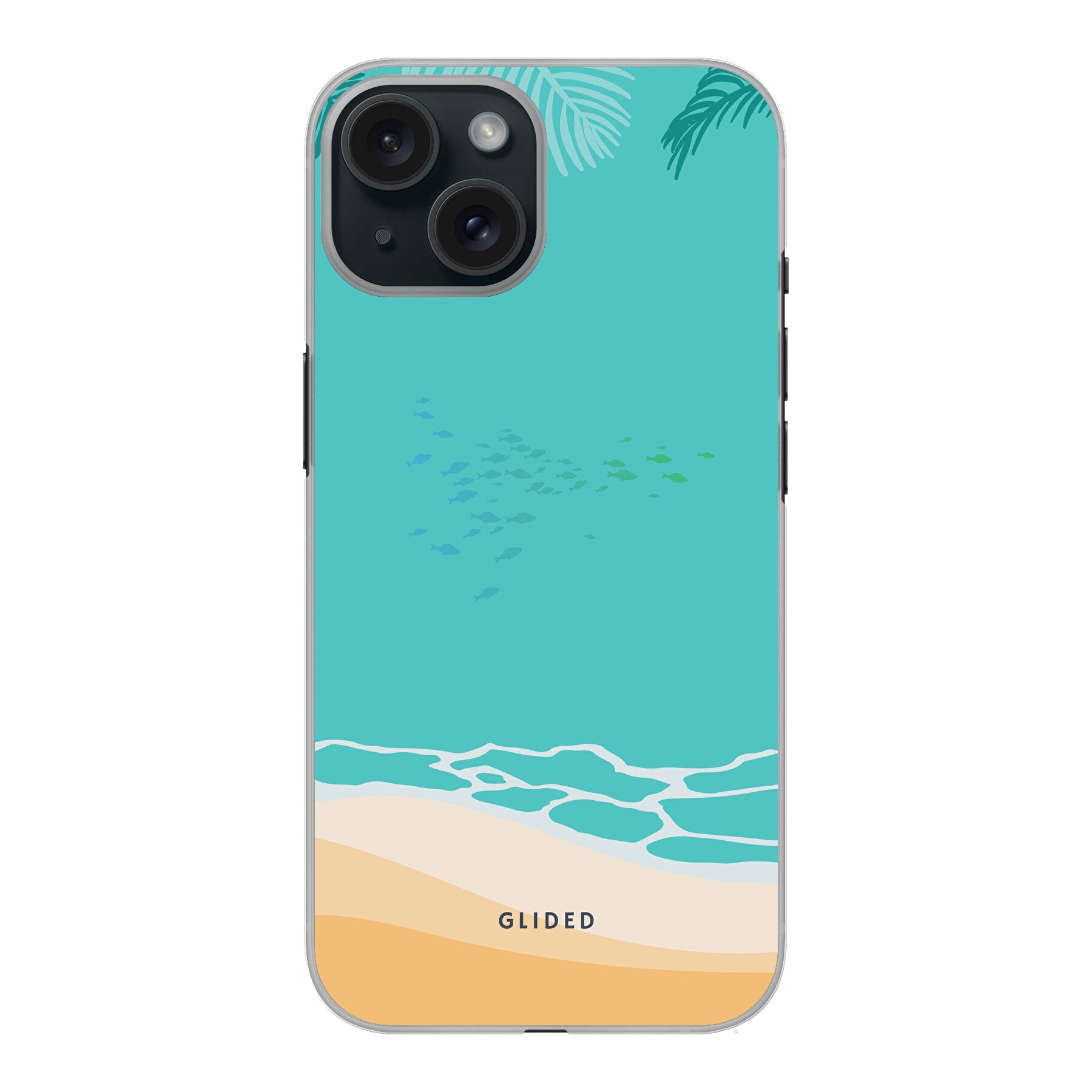 Beachy - iPhone 15 Handyhülle Hard Case
