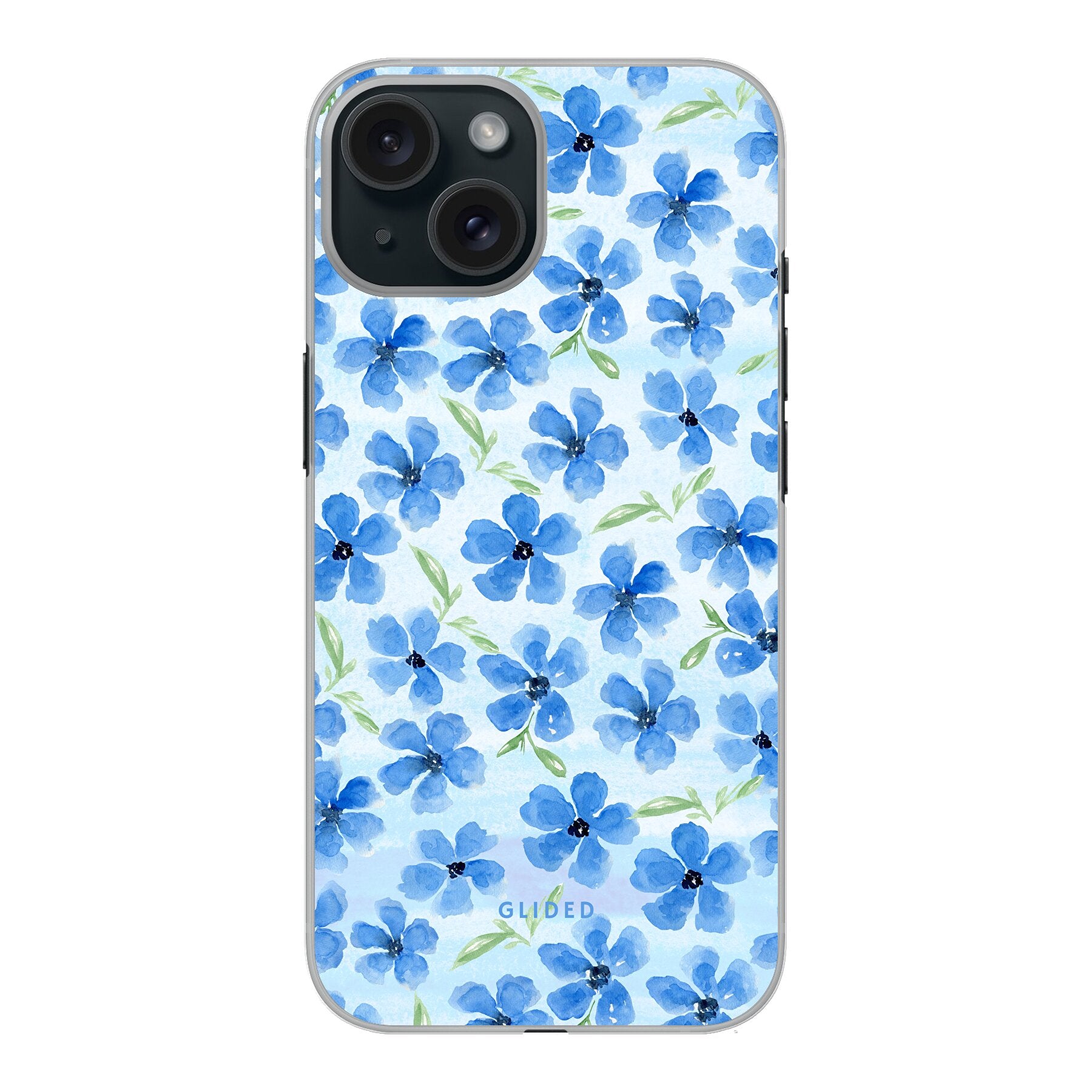 Ocean Blooms - iPhone 15 Handyhülle Hard Case