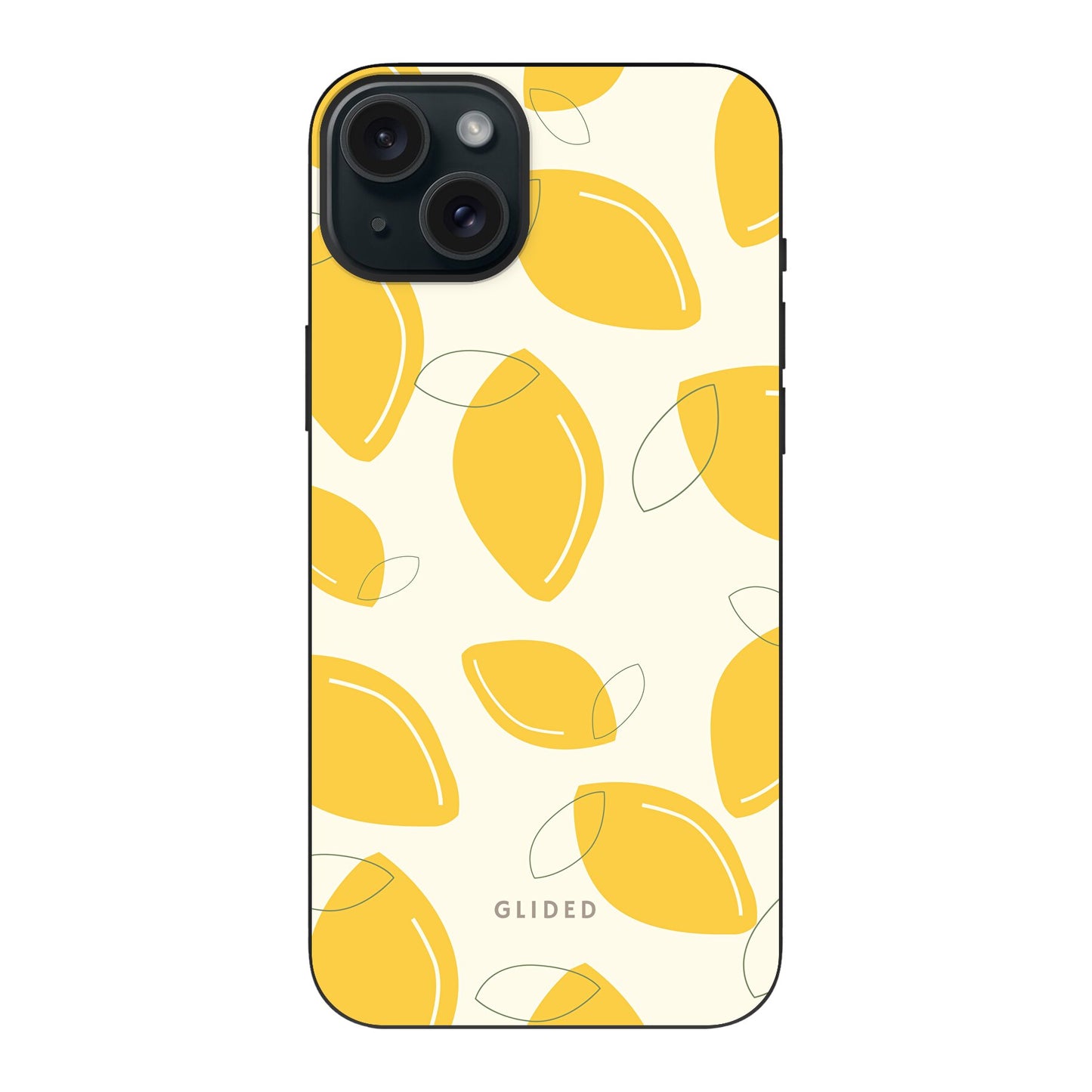 Abstract Lemon - iPhone 15 Plus - Biologisch Abbaubar
