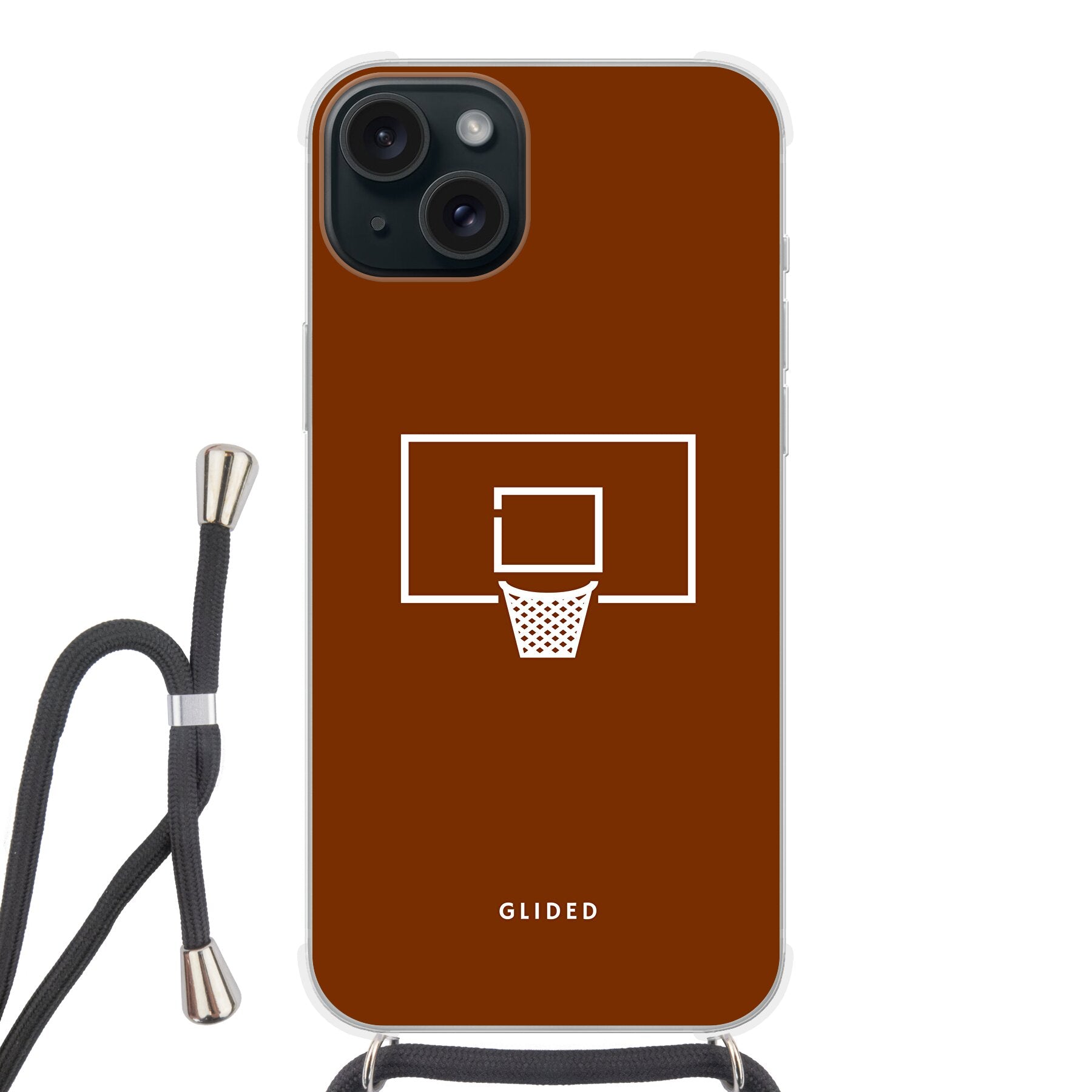 Basket Blaze - iPhone 15 Plus Handyhülle Crossbody case mit Band