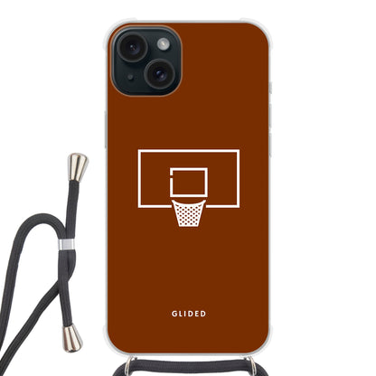 Basket Blaze - iPhone 15 Plus Handyhülle Crossbody case mit Band