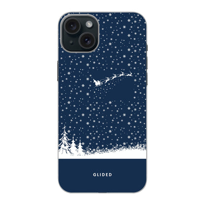 Flying Santa - iPhone 15 Plus Handyhülle Hard Case