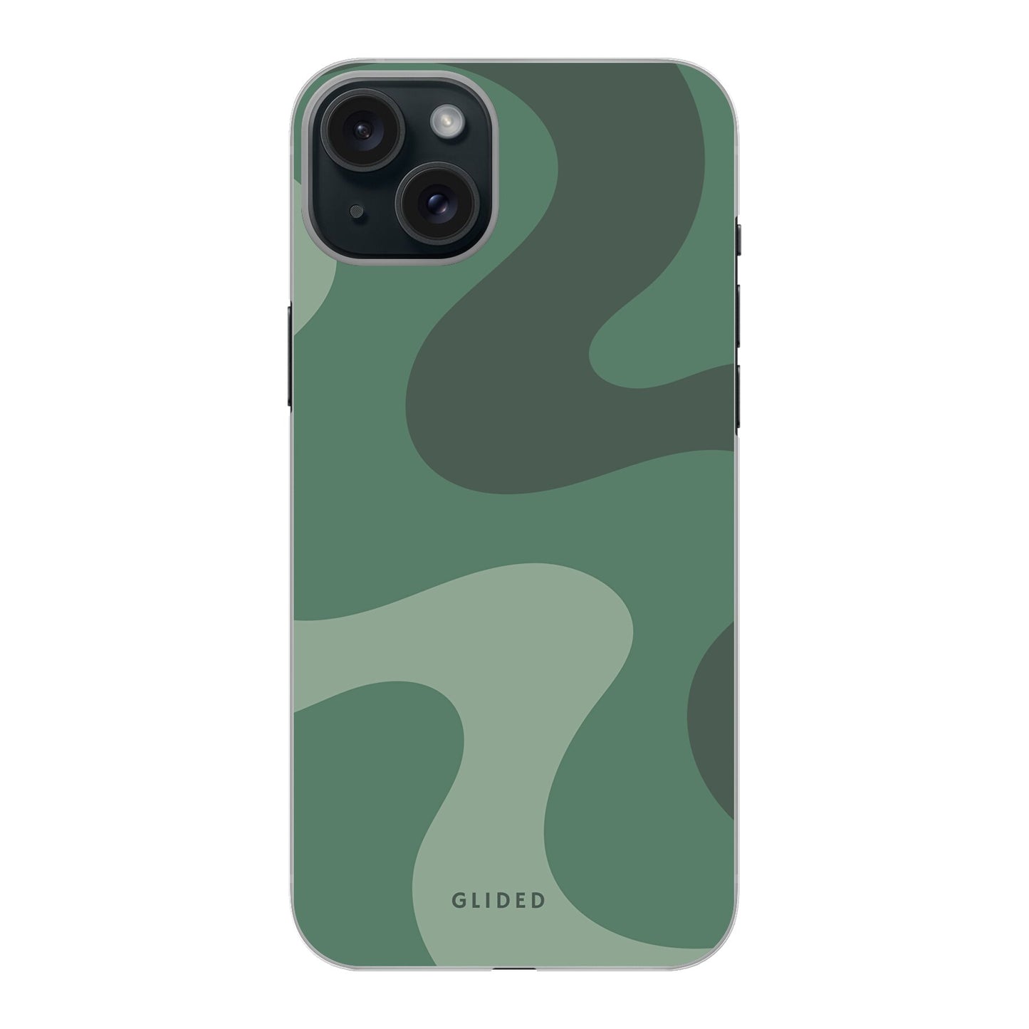 Green Wave - iPhone 15 Plus Handyhülle Hard Case