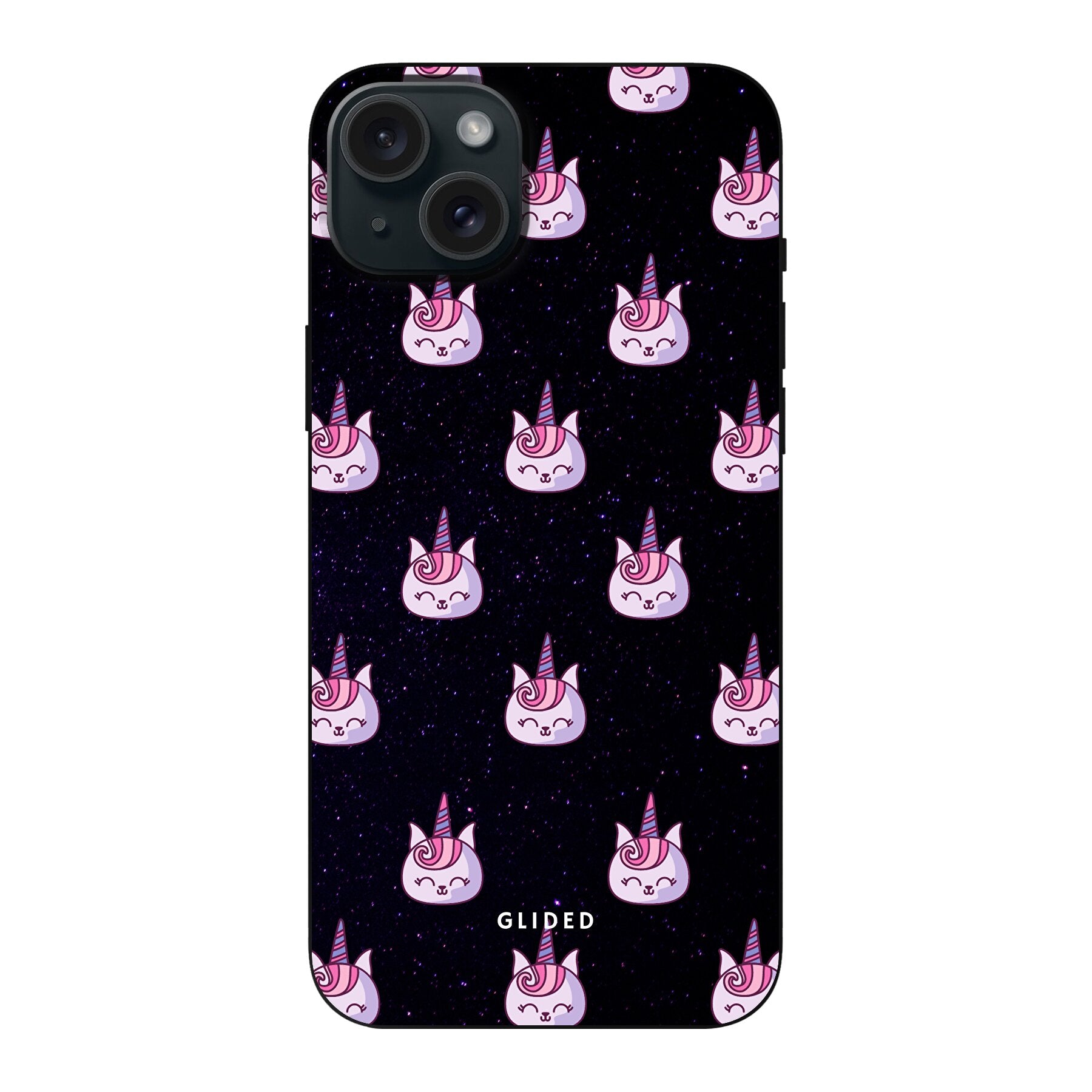 Unicorn Meow - iPhone 15 Plus Handyhülle Soft case