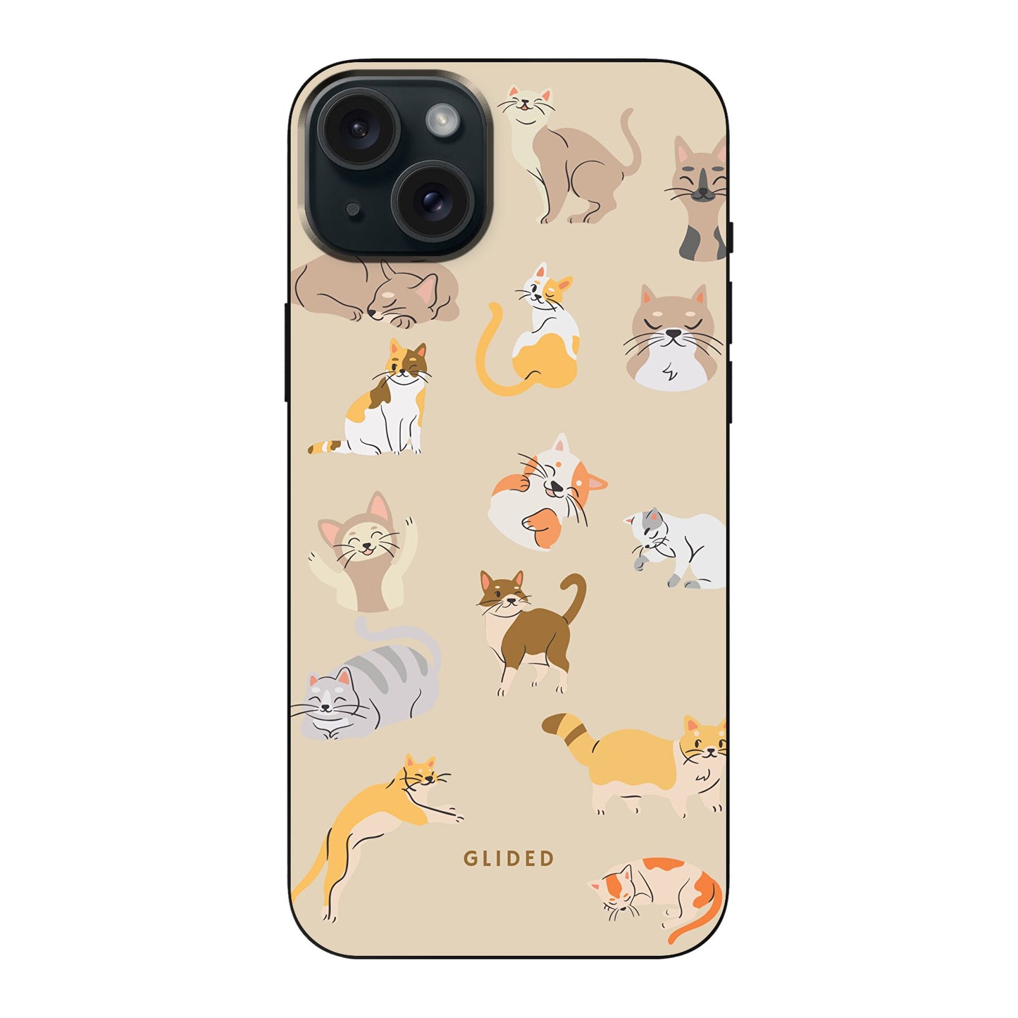 Meow - iPhone 15 Plus Handyhülle Soft case