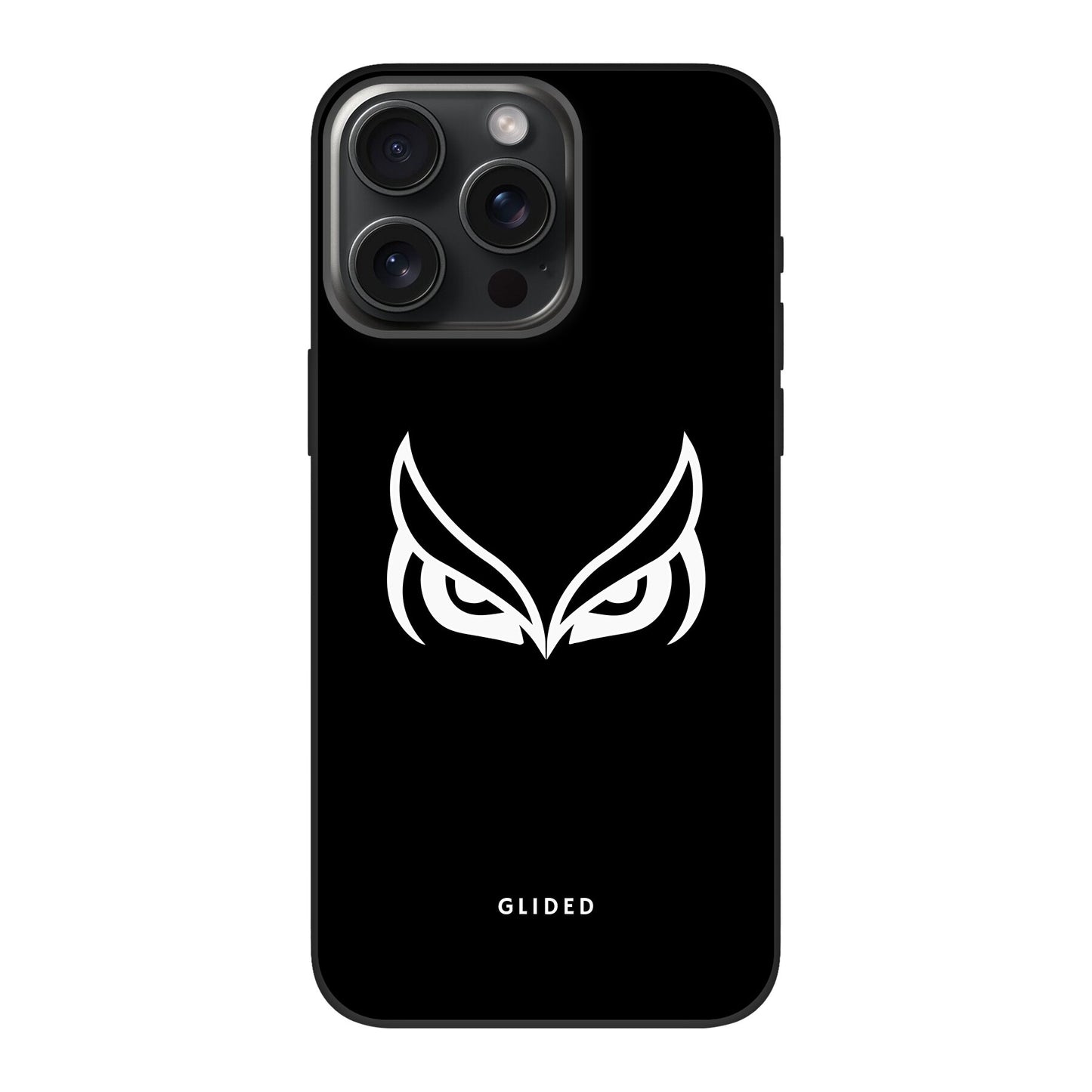 Dark owl - iPhone 15 Pro Handyhülle Biologisch Abbaubar