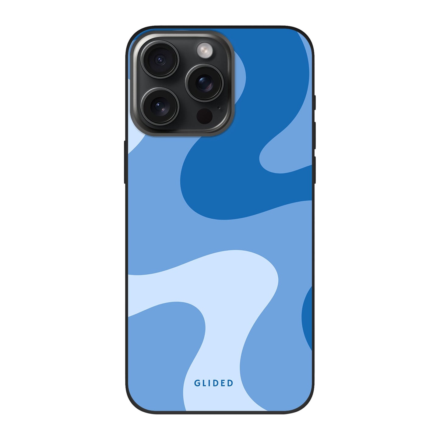 Blue Wave - iPhone 15 Pro Handyhülle Biologisch Abbaubar