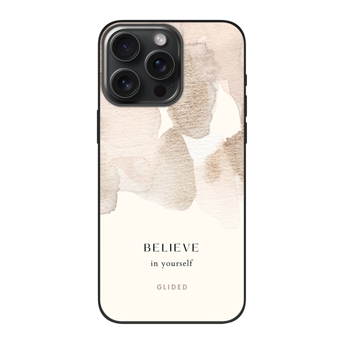 Believe in yourself - iPhone 15 Pro Handyhülle Biologisch Abbaubar