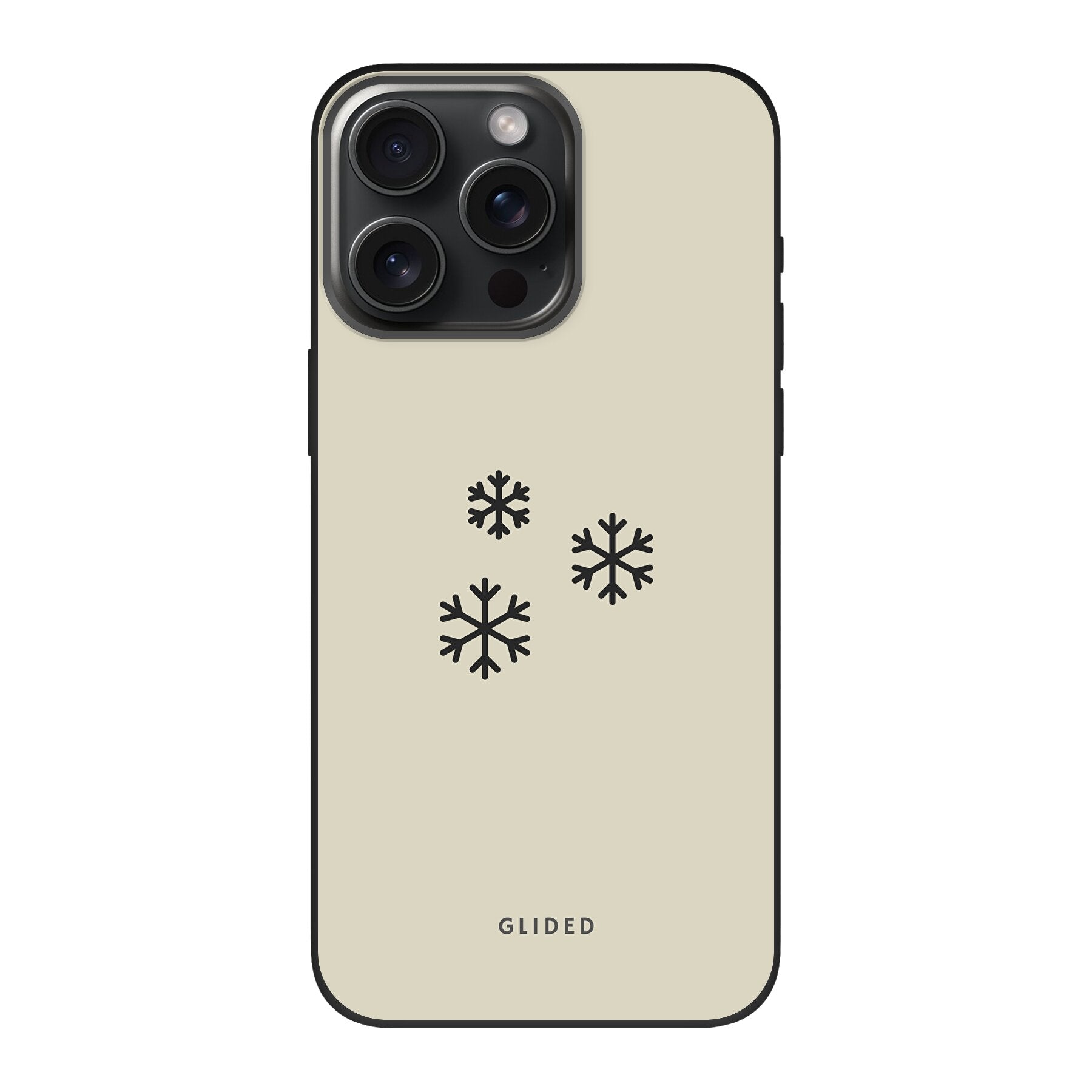 Snowflakes - iPhone 15 Pro Handyhülle Biologisch Abbaubar