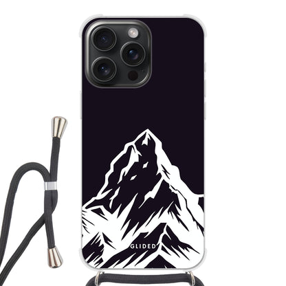 Alpine Adventure - iPhone 15 Pro - Crossbody case mit Band