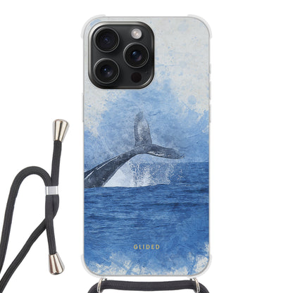Oceanic - iPhone 15 Pro Handyhülle Crossbody case mit Band