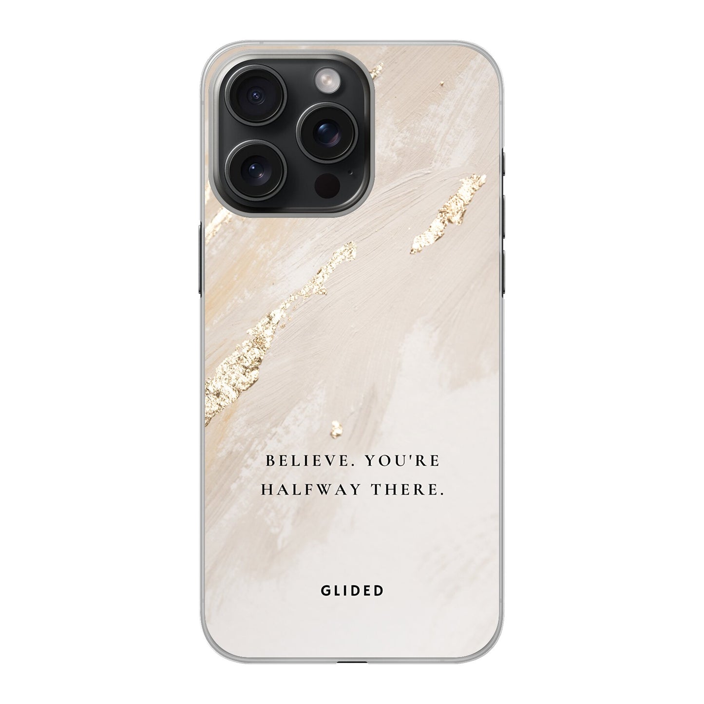 Believe - iPhone 15 Pro Handyhülle Hard Case