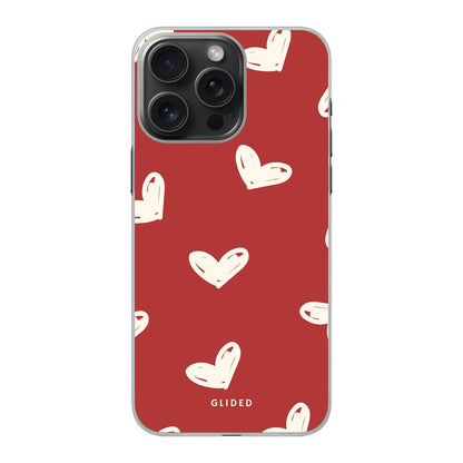 Red Love - iPhone 15 Pro - Hard Case