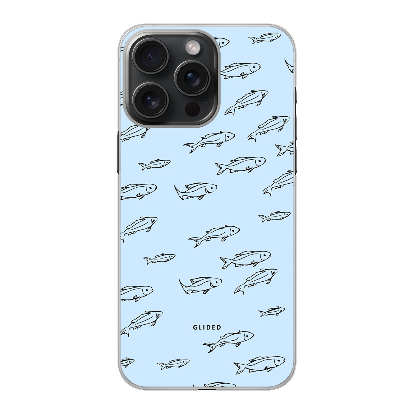 Fishy - iPhone 15 Pro Handyhülle Hard Case