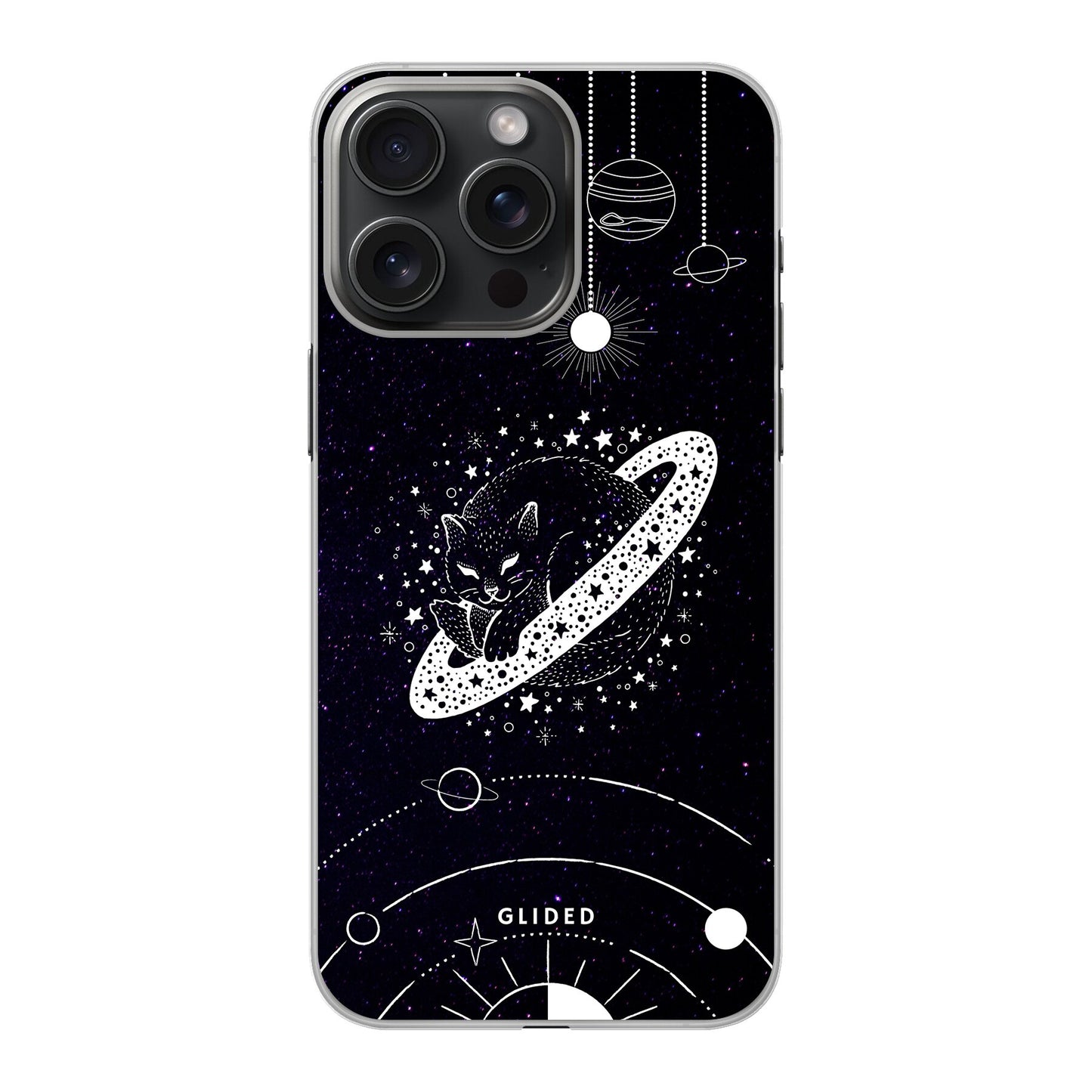 Astro Whiskers - iPhone 15 Pro Handyhülle Hard Case